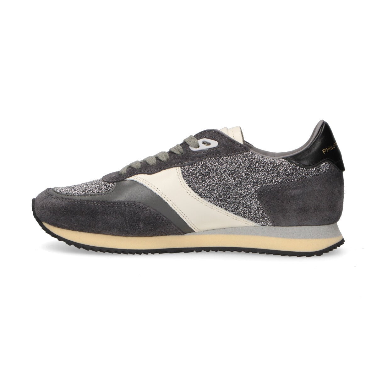 Philippe Model sneaker Blville in camoscio grigio