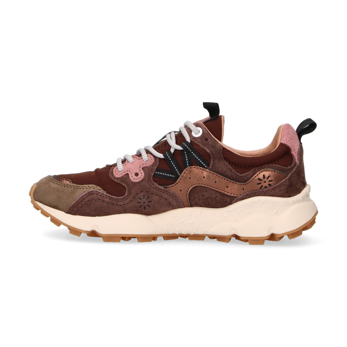 Flower Moutain sneaker Yamano 3 camoscio marrone