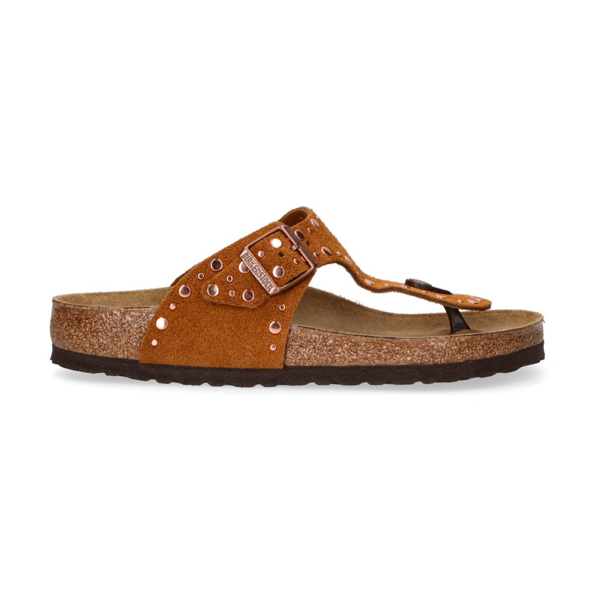 Birkenstock ciabatta Gizeh Rivet Border cuoio