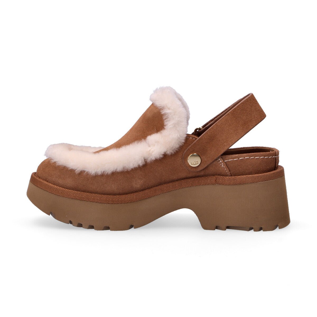 Ugg sabot Esmee Clog camoscio chestnut
