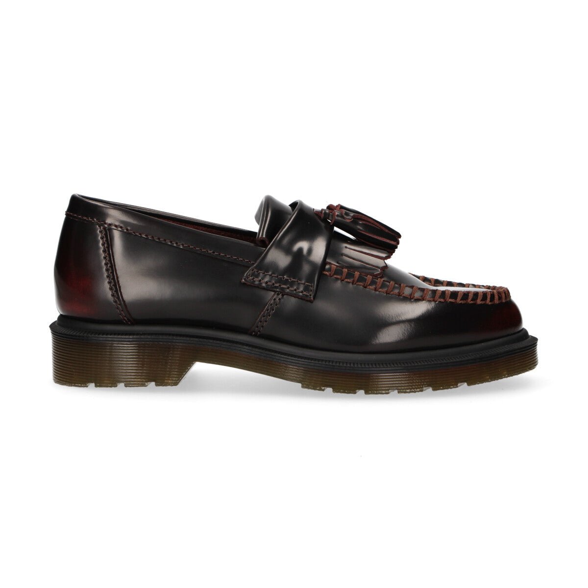 Dr Martens mocassino Adrian pelle bordeaux