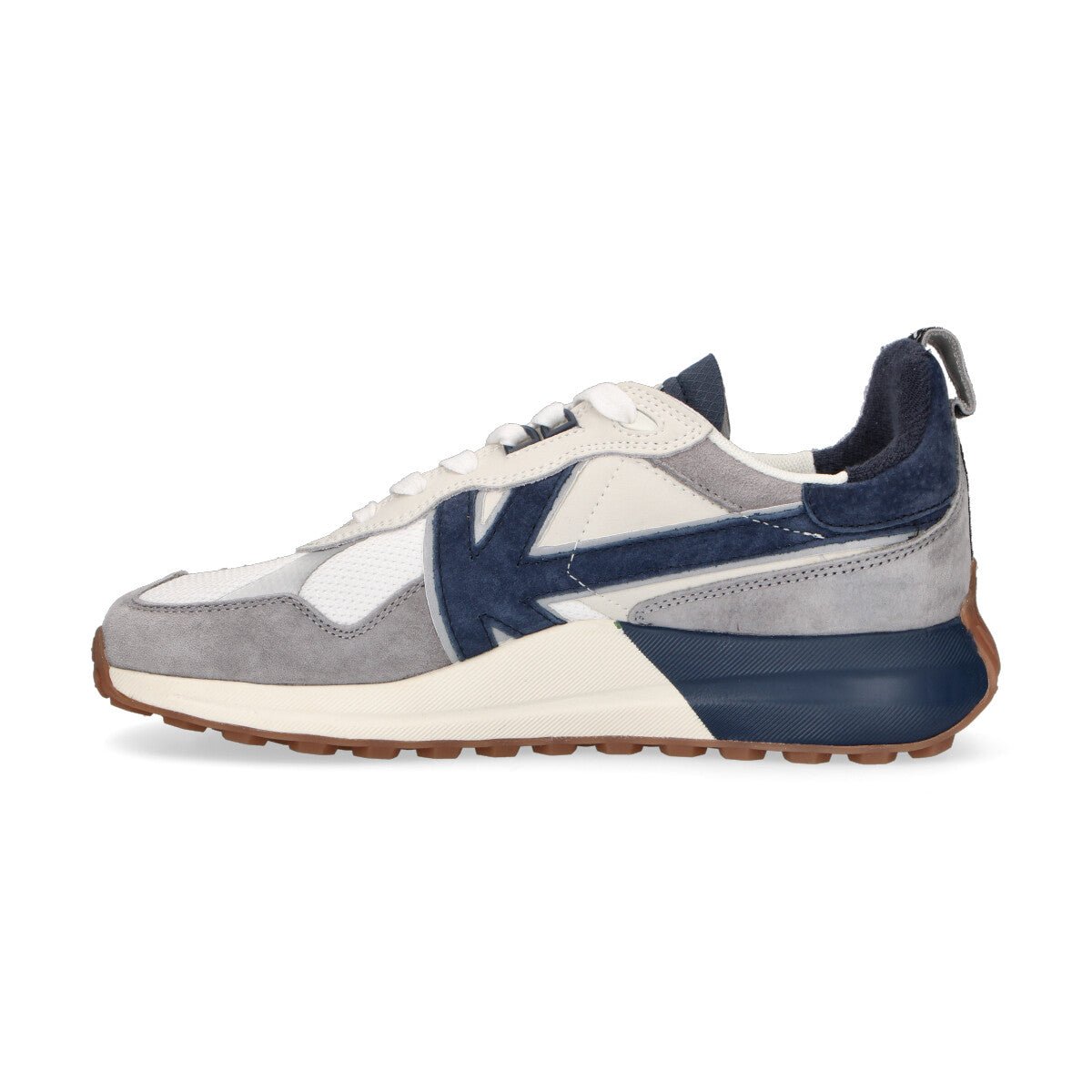Kaotiko sneaker Vancouver in nylon grigia blu