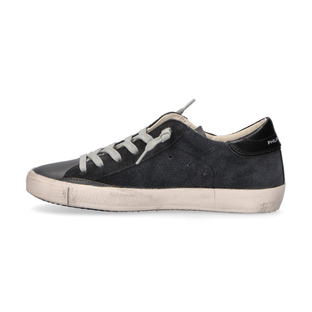 Philippe Model sneaker Paris in camoscio blu
