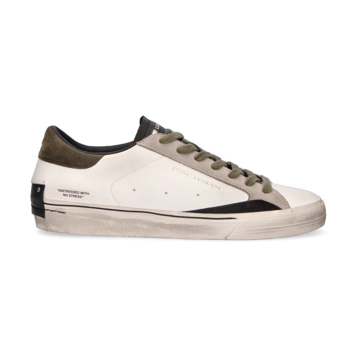 Crime London sneaker Distressed 2.0 Light Green