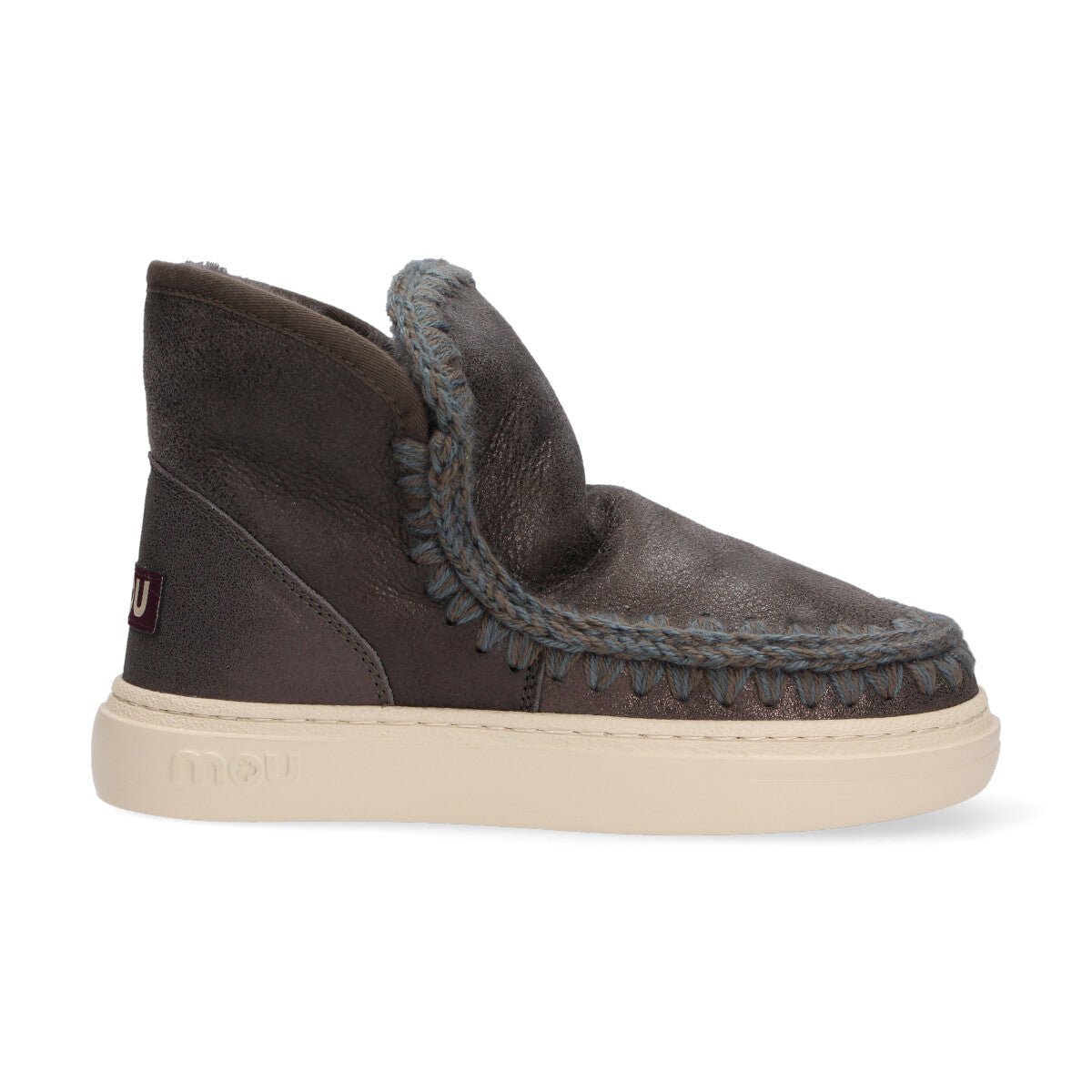 Mou boot Eskimo Bold pelle grigio antracite
