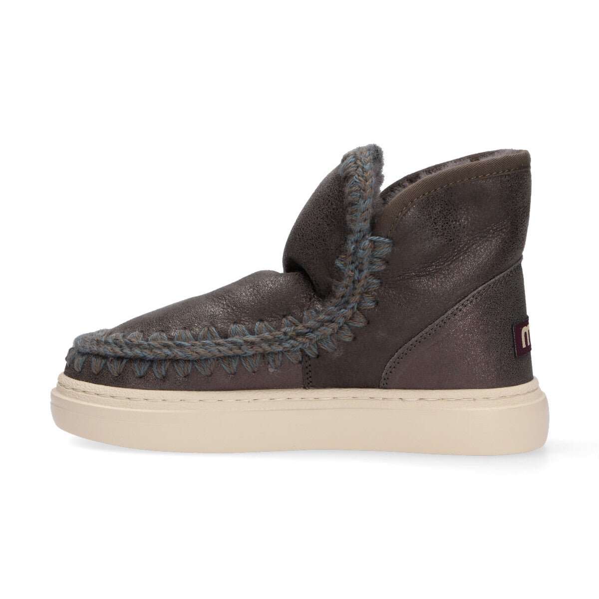Mou boot Eskimo Bold pelle grigio antracite