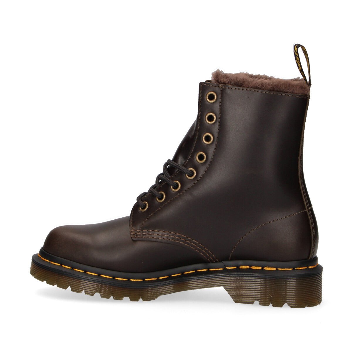 Dr Martens anfibio Serena pelliccia pelle tdm