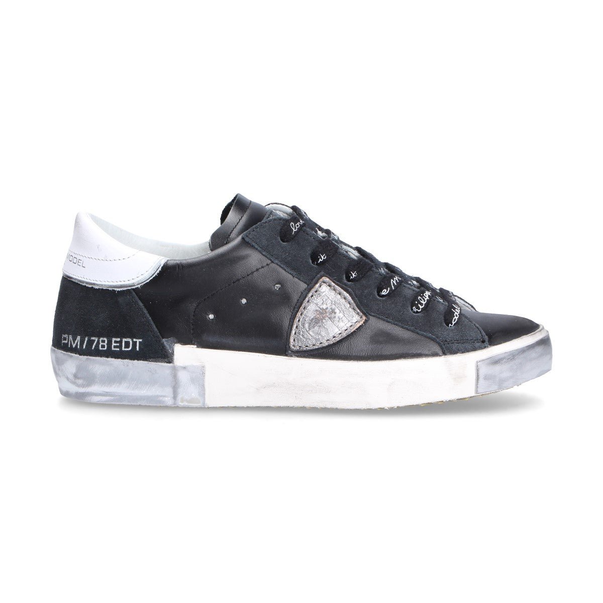 Philippe model PRSX foxy laminè noir argent
