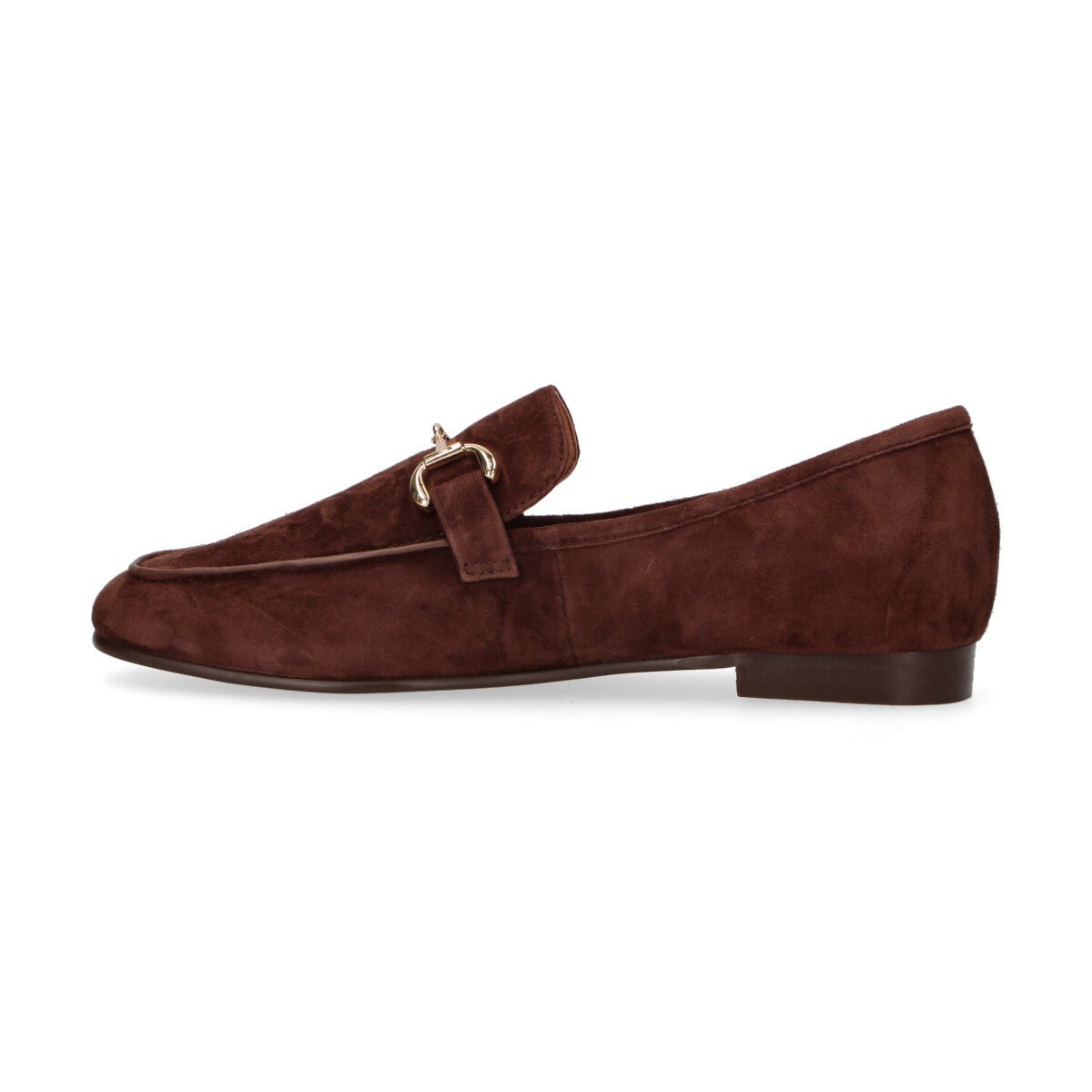 Bibi Lou mocassino con fibbia camoscio marrone