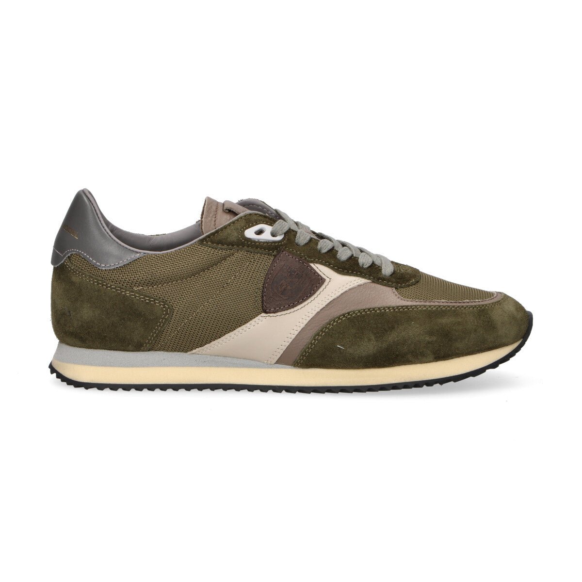 Philippe Model sneaker Blville in camoscio verde