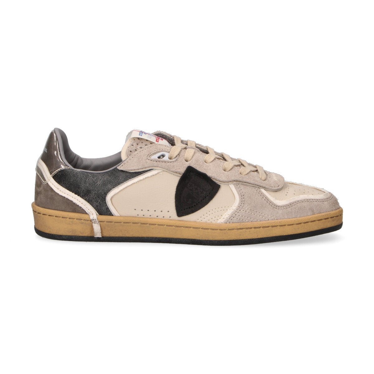 Philippe Model sneaker Pgal in camoscio beige