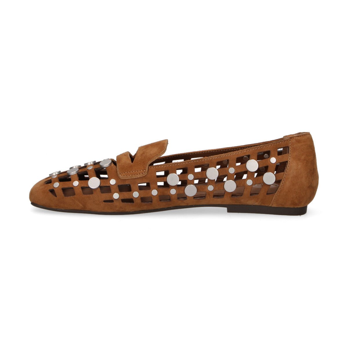 Ash ballerina Bali con borchie in nabuk saddle