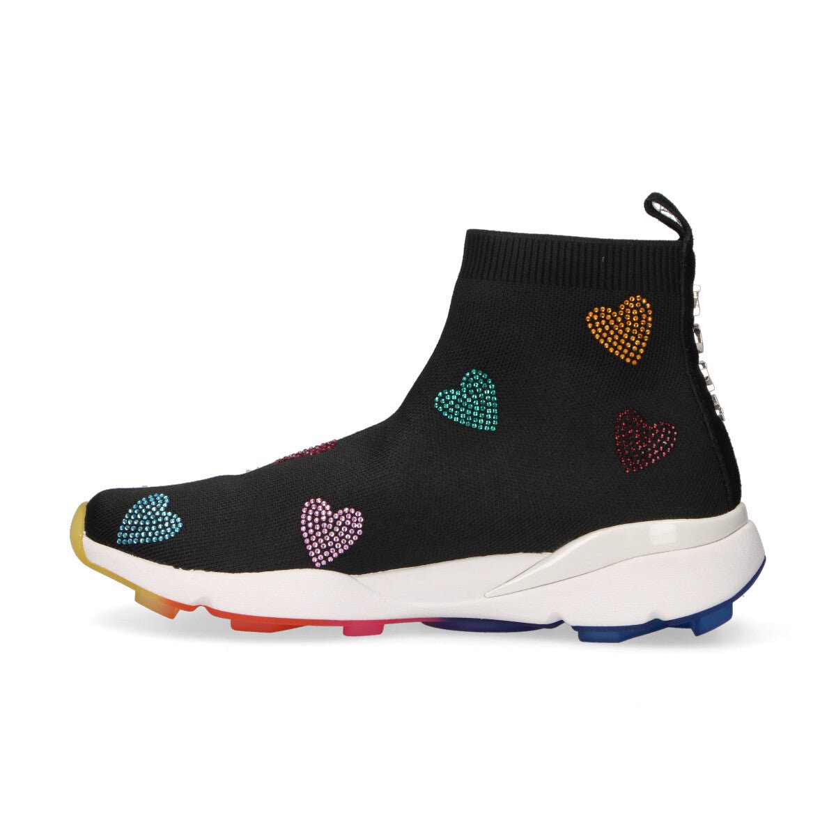 Kurt Geiger sneaker Knit Sock Runner tessuto nera