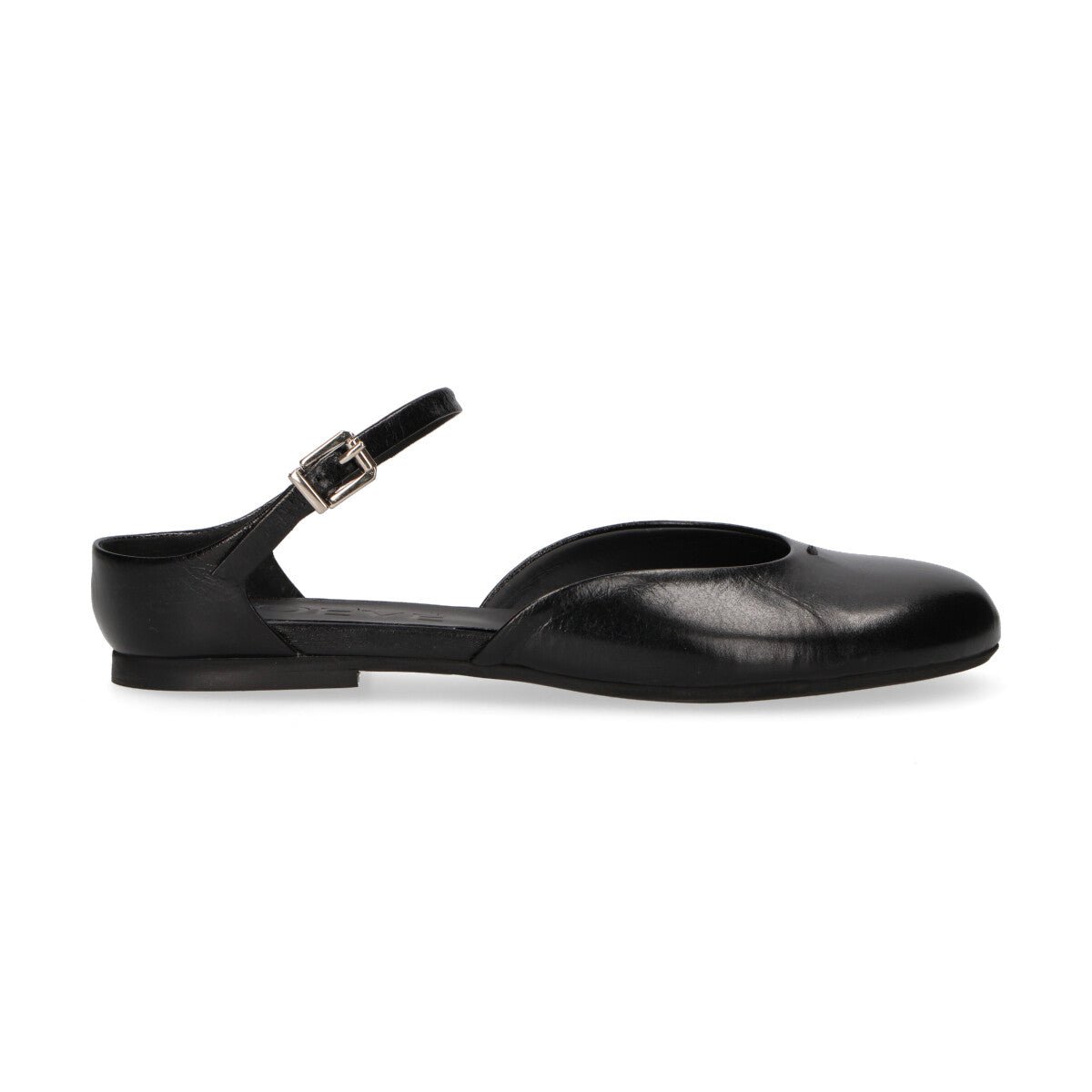 Poeve ballerina Isola in pelle nera