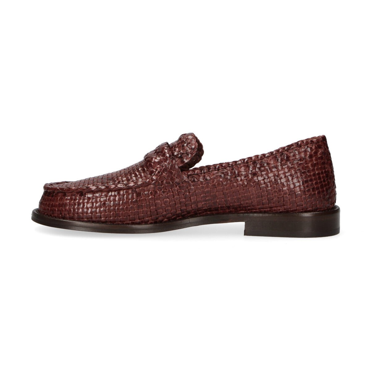 Poeve mocassino Maverick in pelle bordeaux