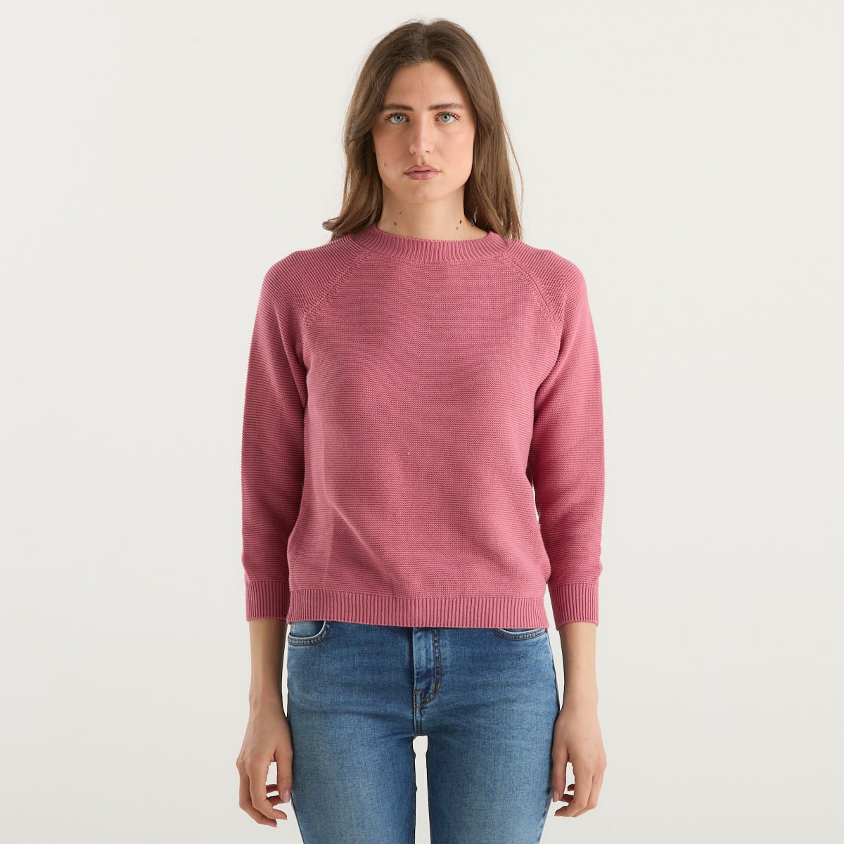 Weekend MaxMara maglia cotone rosa antico