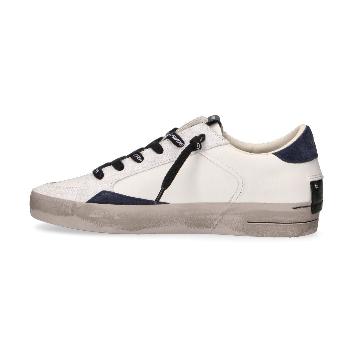Crime London sneaker Sk8 Deluxe Blue Shadow