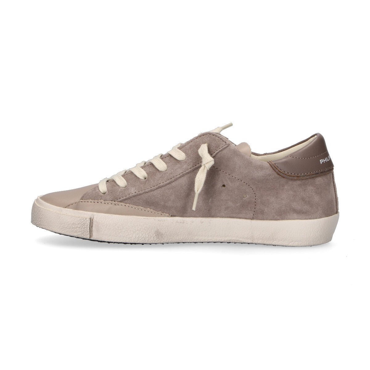 Philippe Model sneaker Paris in camoscio grigio