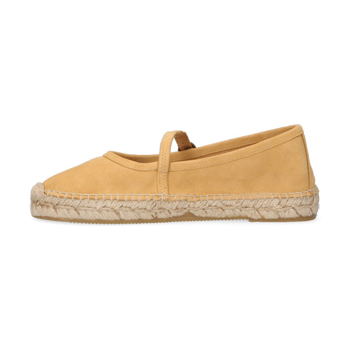 Woolrich ballerina in camoscio arancione