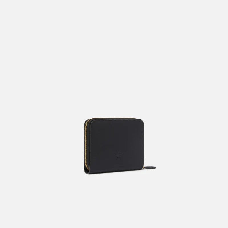 Pinko portafoglio quadrato zip-around in pelle