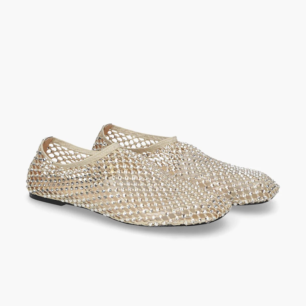 Strategia ballerina con strass platino