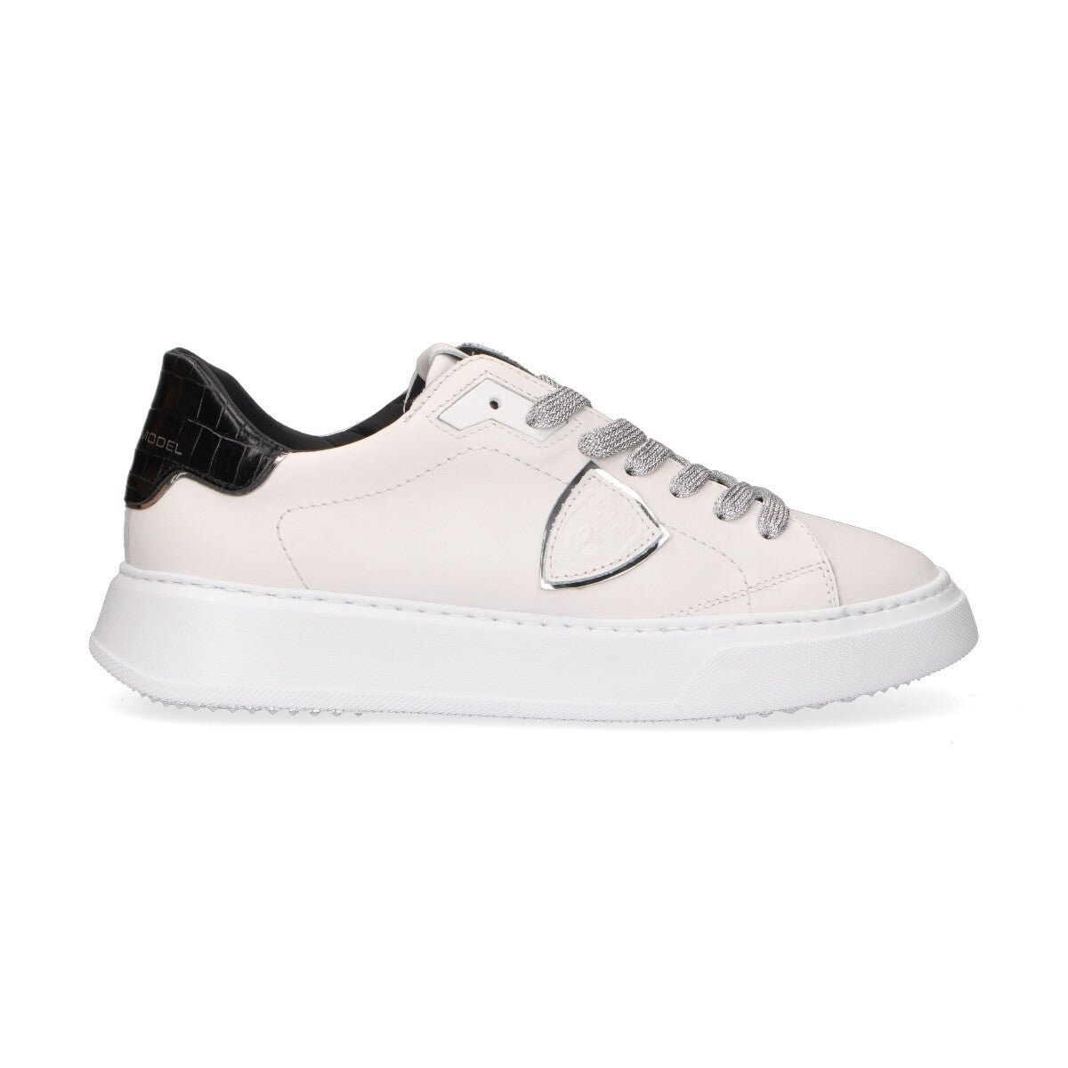 Philippe Model sneaker Temple in pelle bianca