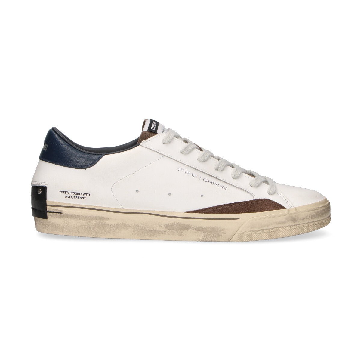 Crime London sneaker Distressed 2.0 Downtown Brown